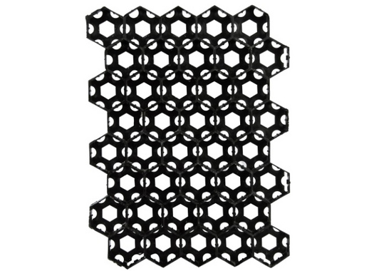 Решётка газонная 40x53 см цвет чёрный